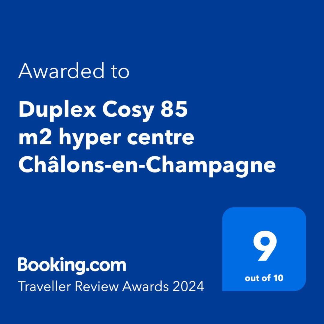 Duplex Cosy 85 M2 Hyper Centre Chalons-En-Champagne 아파트 외부 사진